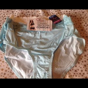 🌼Olga Without a Stitch hipster panties NWT size 8